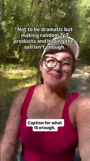 Let’s be honest ⬇️ if your TpT strategy right now is “make what sounds fun and see what happens,”