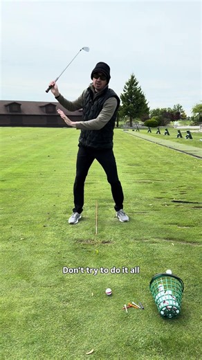 Stop hanging back and start crisping your irons. 🛠️⛳️