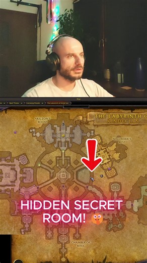 HIDDEN SECRET ROOM IN MEGA DELVE! 🤫🎁 #youtubeshorts #shorts #wow #worldofwarcraft