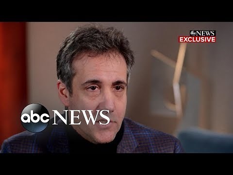 Trump knew payments were wrong, Cohen says l FULL INTERVIEW PT 1/2