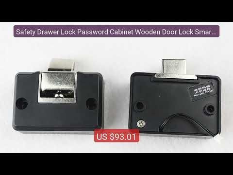 Safety Drawer Lock Password Cabinet Wooden Door Lock Smart El... — Amazing Value 2026 | Must Have!