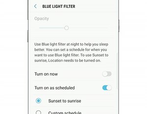 13 reactions · 7 comments | Don't let your phone's Blue Light settings interrupt your sleep cycle. Schedule your #GalaxyS9, S8, or Note 8's Blue Light filter to be OFF during the day and ON at night. | Samsung Support | Facebook