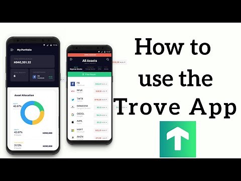 How to use the Trove App