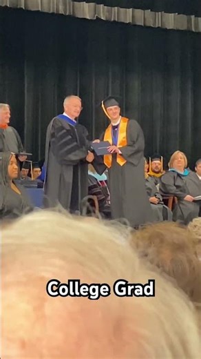 Luke Graduating from CACC #graduation #graduate #graduationday