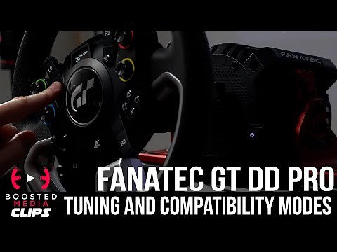 Fanatec GT DD PRO TUNING MENU and COMPATIBILITY MODES Explained