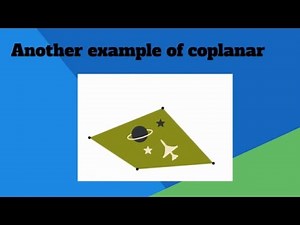 Coplanar definition