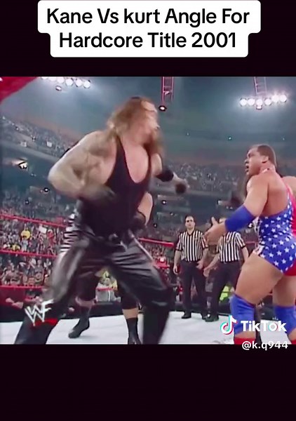 Kane vs Kurt Angle: Hardcore Title Showdown 2001