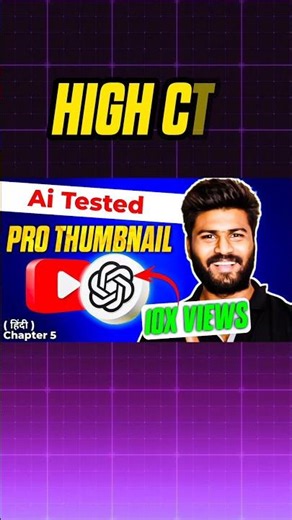 SECRET High CTR Formula | Viral Attractive Youtube Thumbnails Design Full Course Tutorial #shorts