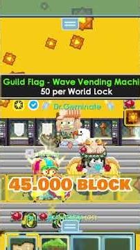 Gacha 50.000 Guild Chest | Profit / RIP? | Growtopia #Shorts