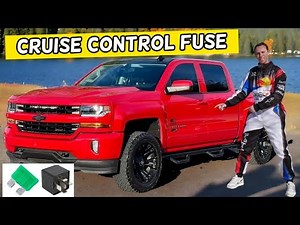 CHEVROLET SILVERADO CRUISE CONTROL FUSE LOCATION REPLACEMENT 2014 2015 2016 2017 2018 2019