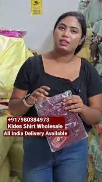 🔥 ₹45 Kids Shirt Lot 😱 Direct Wholesale Supplier | Fresh Stock Market 2026 🚀 #viral #trending #video