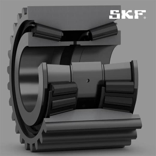 SKF a mis au point un nouveau roulement à rouleaux pour multiplicateurs d'éoliennes qui offre une durée de vie nominale inégalée et contribue à réduire les temps d'arrêt et la maintenance. #SKF | SKF