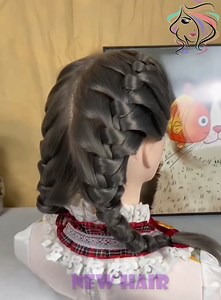163K views · 8.7K reactions | How to braid beautiful and easy hair | New hair | Facebook