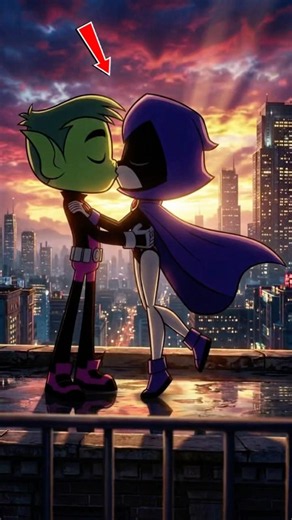 Beast Boy Finally Kissed Raven?! 😳❤️