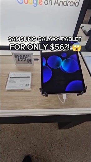 $56 SAMSUNG GALAXY TABLET #clearance #samsung #walmart #deals #walmartfinds #walmartclearance