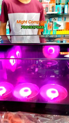 5600gt | Ryzen 5 Gaming Pc 💥 7fan Argb Gaming Cabinet 💥 16 GB Ram 🔥#freefire #pubg #shorts
