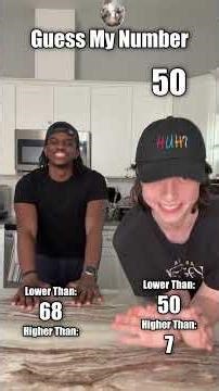 AWFUL GUESSES... Guess My Number 1v1 Challenge with ‪@Tyresenope‬