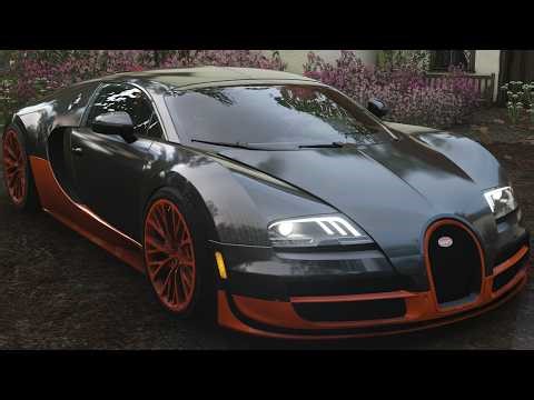 2011 Bugatti Veyron Super Sport | Forza Horizon 4 | 4K Gameplay/Showcase | No HUD