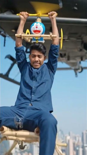 #comedyfilms #funny Doraemon ke sath comedy video bamboo computer se udate hue helicopter mein
