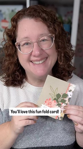 2K views · 126 reactions | Love fun fold cards - if they're easy? You're in luck! This one Is so simple! I used the new Petals of Beauty bundle with the Brushed with Beauty patterned paper. So gorgeous! Be sure to follow me for more card making ideas and inspiration! #StampinUp #brushedwithbeautysuite | On Y Go Stamping and Papercrafting | Facebook