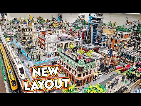Creating a NEW LEGO CITY LAYOUT!