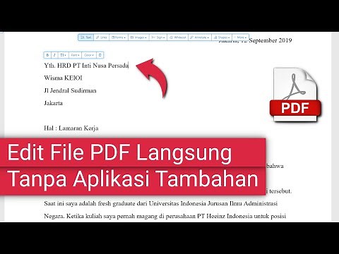Cara Mengedit File PDF Tanpa Aplikasi