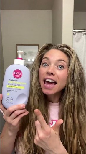 Keep your skin hydrated with this eos vanilla body lotion