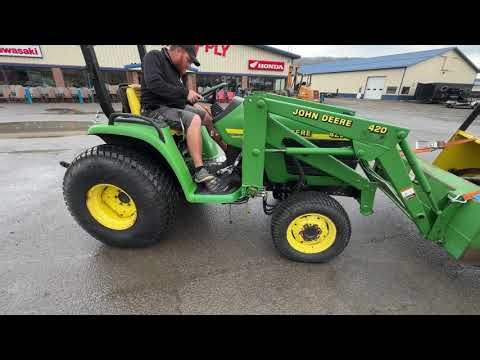 John Deere 4200 Compact Tractor