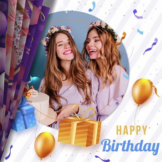 Happy Birthday Video Maker App
