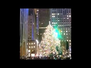 Rockefeller Center Christmas Tree Lighting Ceremony 2015 NYC