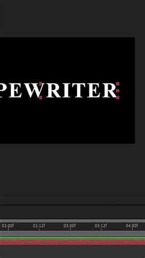 Typewriter effect in After Effects Tutorial #aftereffects #turorial #howto