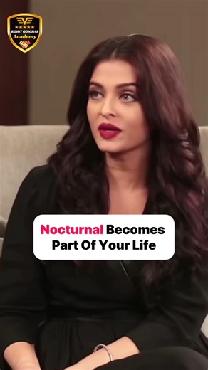 Learn Meaning of Nocturnal with aishwarya rai. #interview #speakconfidentenglish #english #vocabs