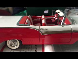 Franklin mint scale 1:24 - 1957 ford skyliner diecast review