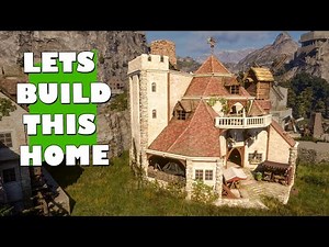 Pax Dei - Building Video Of A Single Plot Home