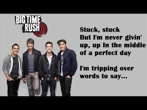 Stuck - Big Time Rush Lyrics