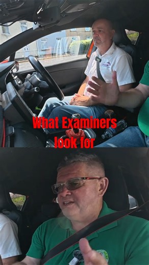Driving examiners and what they expect on a driving test