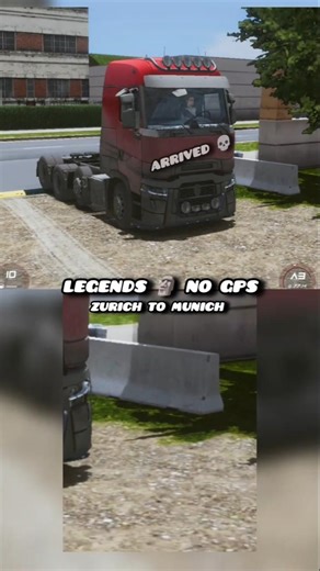 other players using gps🙂‍↕️ vs legends 🗿💀#toe3 #truckersofeurope3 #toe3update #trucksimulator