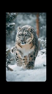 Living in the high mountains of Central Asia, the Snow leopard is one of the most elusive big cats on Earth. Thick fur, powerful hind legs, and natural camouflage allow it to survive in extreme cold and steep terrain. Silent. Precise. Perfectly adapted. #SnowLeopard #WildlifeEducation #BigCats #NatureFacts #WildlifeConservation #MountainWildlife #AnimalLovers #Reels | Natgeo Paws
