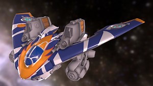 Guardians of the Galaxy Warbird spaceship - Download Free 3D model by razzie_mbessai