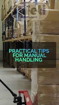 Manual Handling Toolbox Talk | Health and Safety Training | Shorts