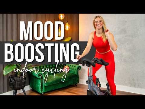 25 min MOOD BOOSTING Indoor Cycling Workout