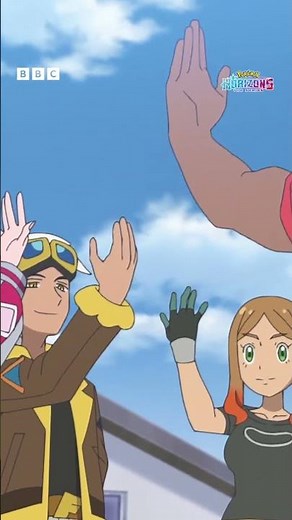 Meet Pikachu & Friede from Pokémon Horizons #PokémonHorizons | Cartoons for Kids #Shorts