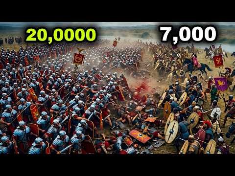 How Hannibal Destroyed 80,000 Romans | The Deadliest Trap in History (Cannae)
