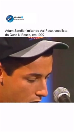 Em 1992, o comediante Adam Sandler arrancou risadas do público ao fazer uma imitação marcante de Axl Rose, vocalista da banda Guns N’ Roses. A apresentação aconteceu durante o tradicional Just For Laughs Festival, em Montreal, um dos maiores eventos de comédia do mundo. Na performance, Sandler reproduziu de forma exagerada e divertida os movimentos agitados de Axl Rose no palco, além de brincar com seu estilo vocal inconfundível. O público reagiu com gargalhadas, reconhecendo imediatame