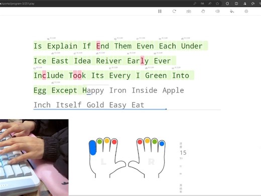 【打字练习记录】20240113
