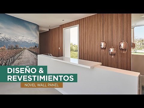 Interior decoration: Wood-look wall panels; Modern wall coverings for decoration