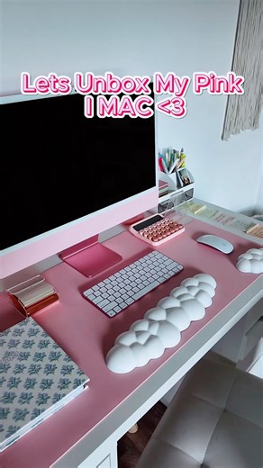 LETS UNBOX MY PINK IMAC ✨💖💖💖💖💖💖