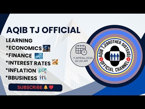 AQIB TJ Channel IntroLearn Economics & Finance from Scratch
