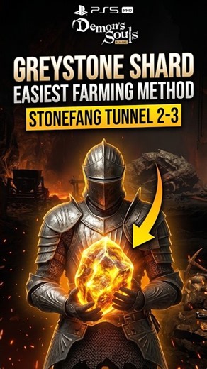 DEMON SOULS EASIEST GREYSTONE SHARD LOCATION #shorts #viral #keşfetbeniöneçıkar #viralvideo