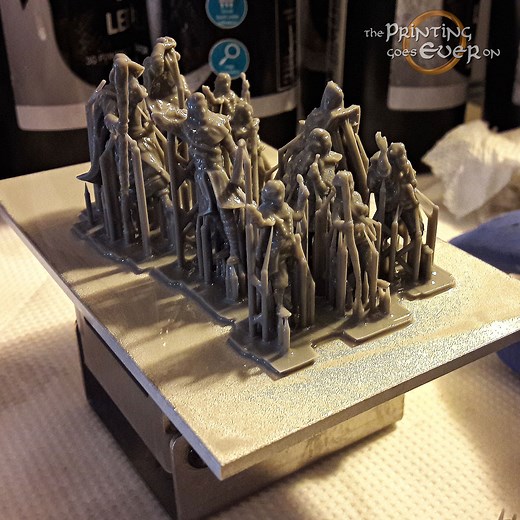 Pre-supported Miniatures' Benefits | The Printing Goes Ever On Blog